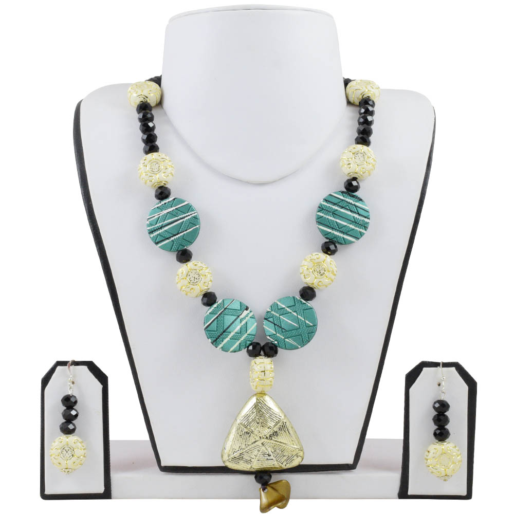 Trendy Coin Beads Necklace