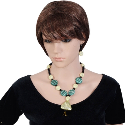 Trendy Coin Beads Necklace