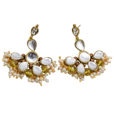 Golden Jeko Moti Designer Necklace