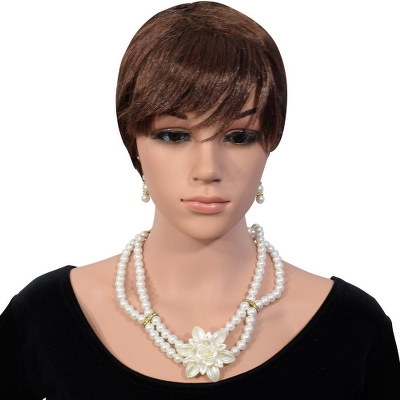White Pearl Designer Handmade Necklace