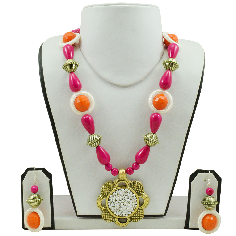 Antique Beads Designer Necklace