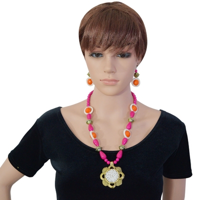 Antique Beads Designer Necklace