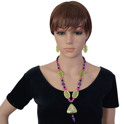 Antique Beads Designer Necklace