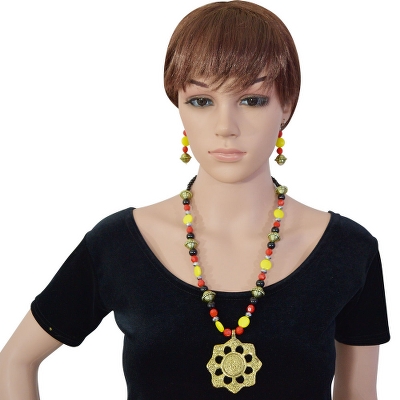 Designer Beads Antique Necklace