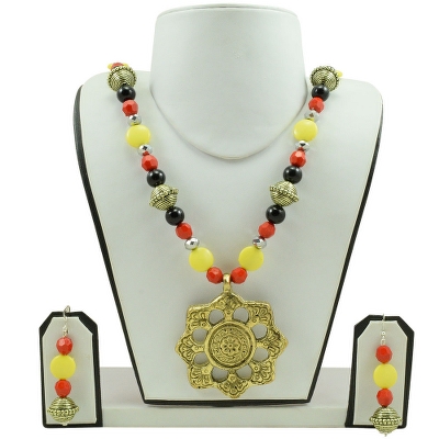 Designer Beads Antique Necklace