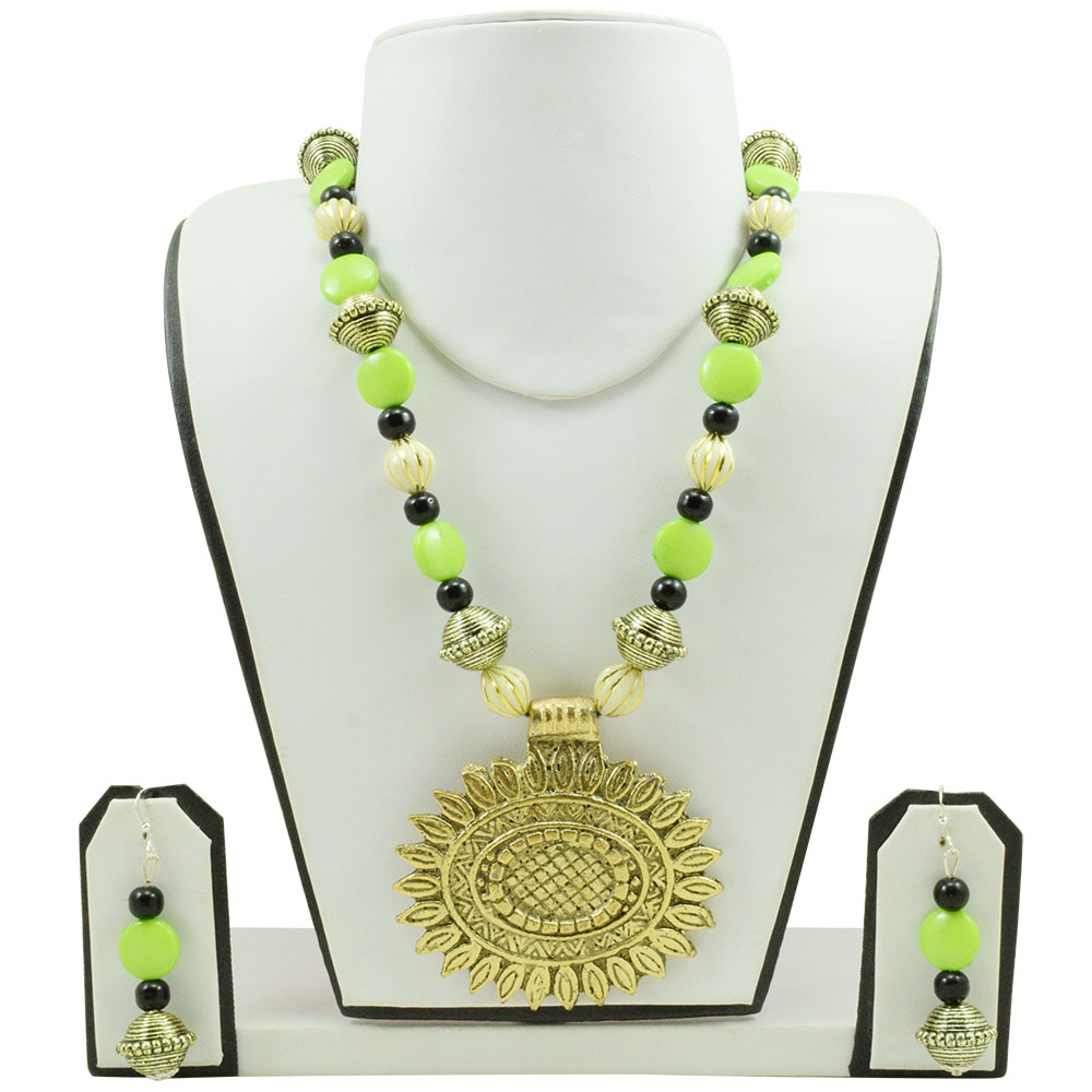 Designer Beads Antique Necklace
