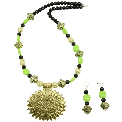 Designer Beads Antique Necklace