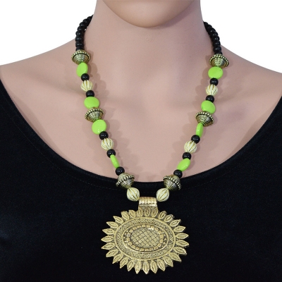 Designer Beads Antique Necklace