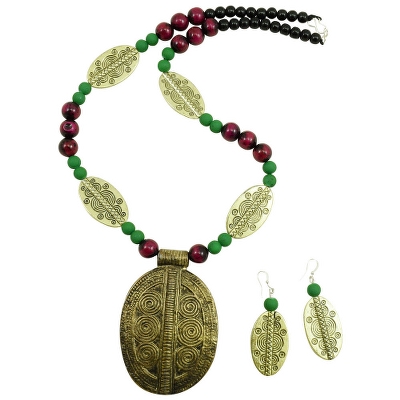 Designer Beads Antique Necklace