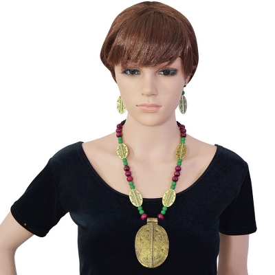 Designer Beads Antique Necklace