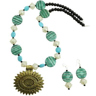 Designer Beads Antique Necklace