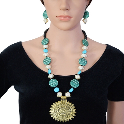 Designer Beads Antique Necklace