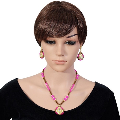 Crystal Beads Designer Necklace Set