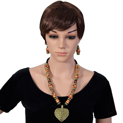 Designer Beads Antique Necklace Set