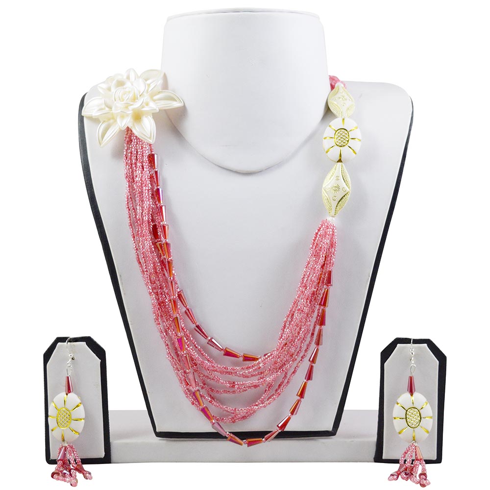 Designer Jeko Moti Necklace Set