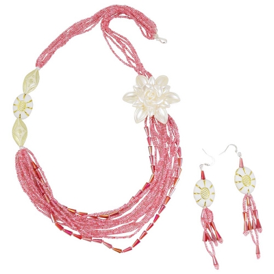 Designer Jeko Moti Necklace Set