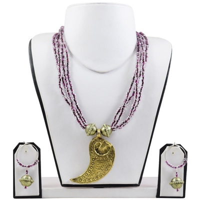Designer Beads Antique Necklace Set