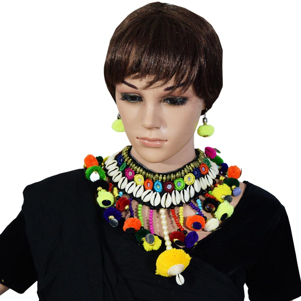 Shea shell Necklace for Lengha Choli