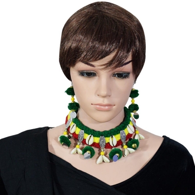 Seashell Designer Necklace for Ethnic wear