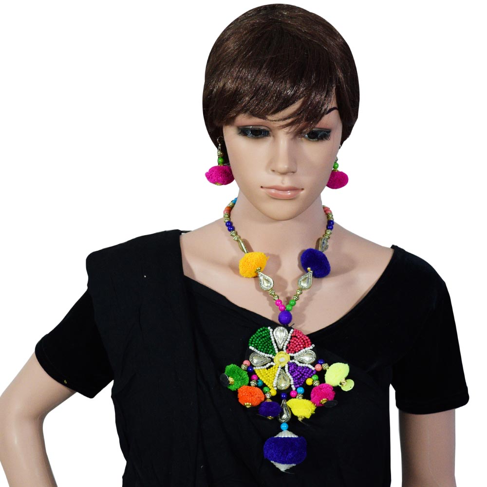 Designer Beads Necklace for Chaniya Choli