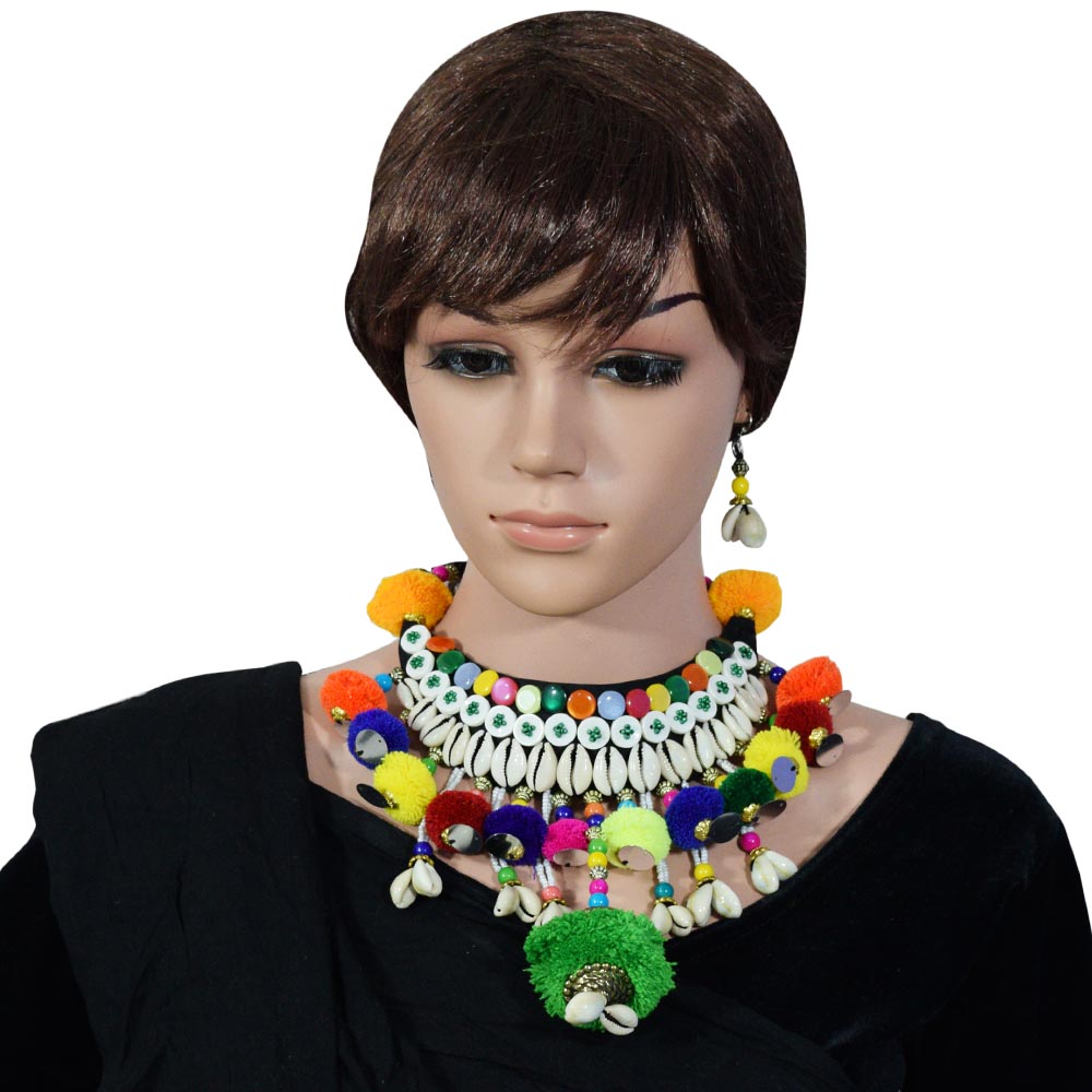 Sea Shell Necklace for Chaniya Choli