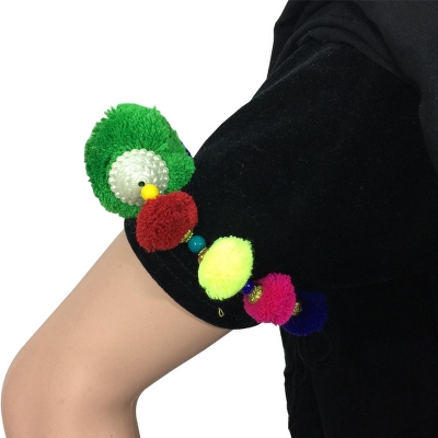 Pom Pom Balls Designer Set for Chaniya Choli