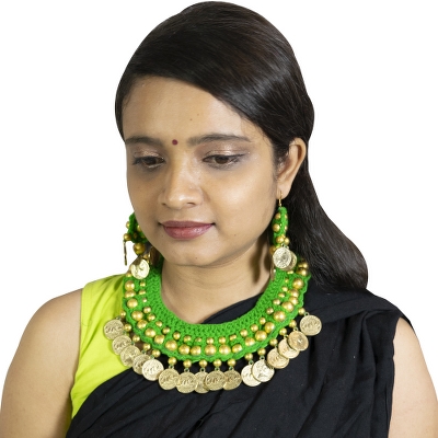 Designer Green Necklace