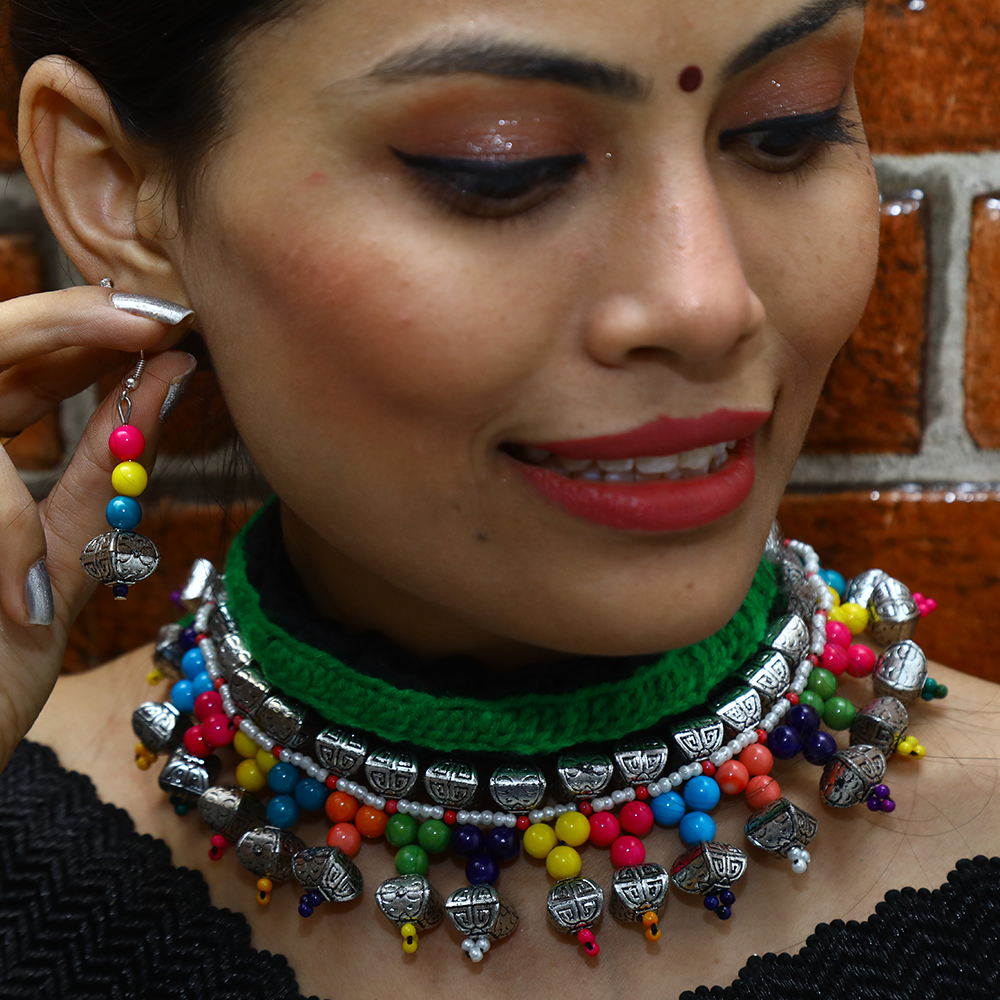 Designer Necklace for Chaniya Choli