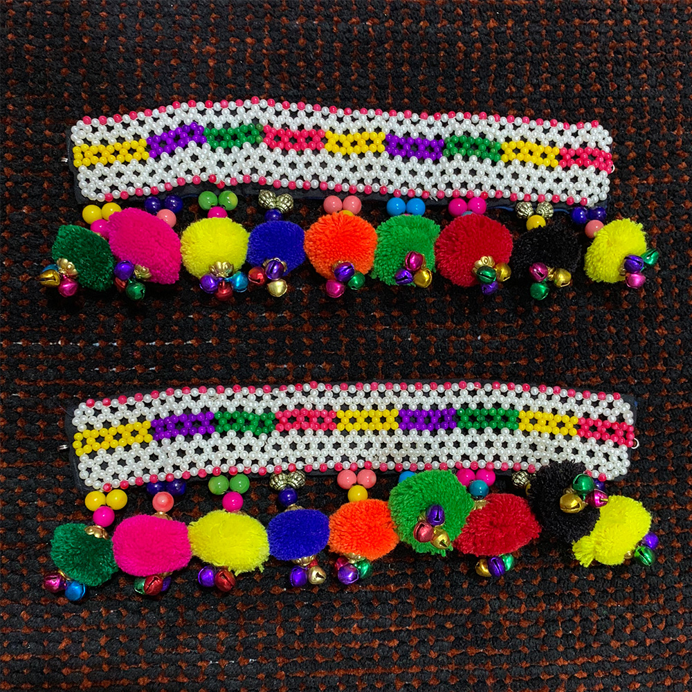 Jeko Moti Anklets for Chaniya Choli