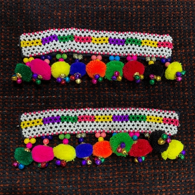 Jeko Moti Anklets for Chaniya Choli