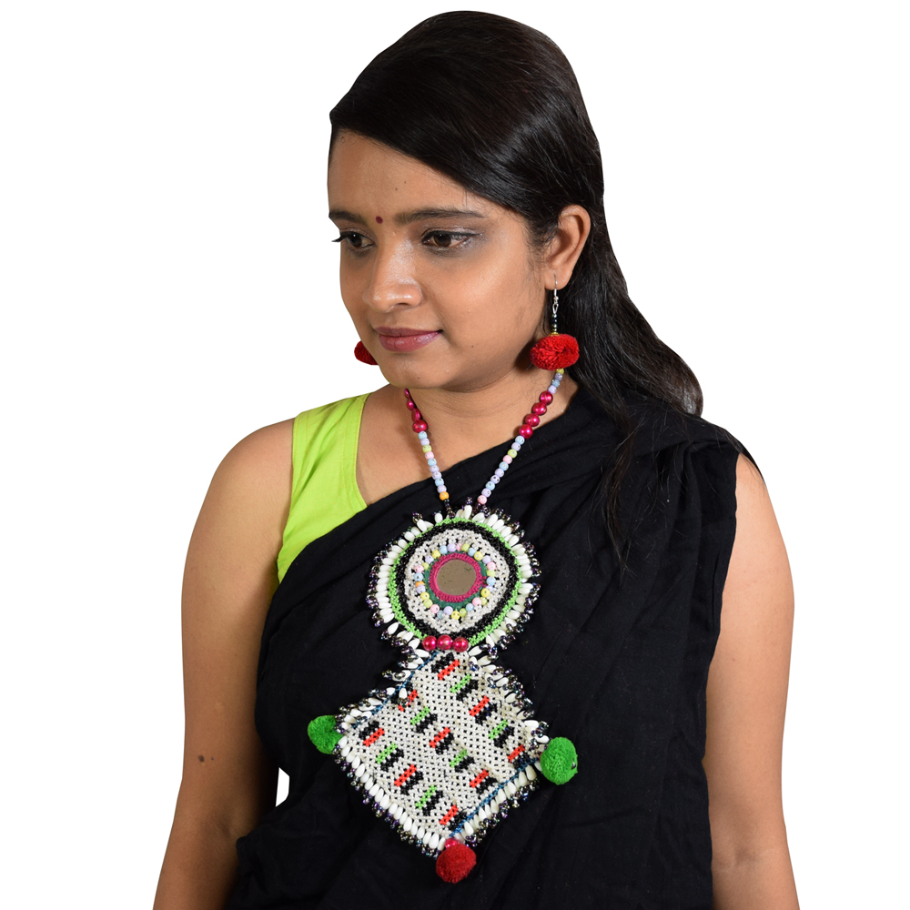 Jeko Moti Necklace for Chaniya Choli