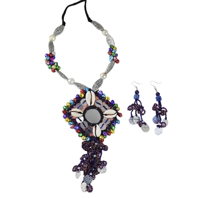 Designer Jeko Moti Necklace for Chaniya Choli