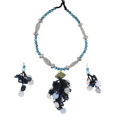 Designer Jeko Moti Necklace for Navratri