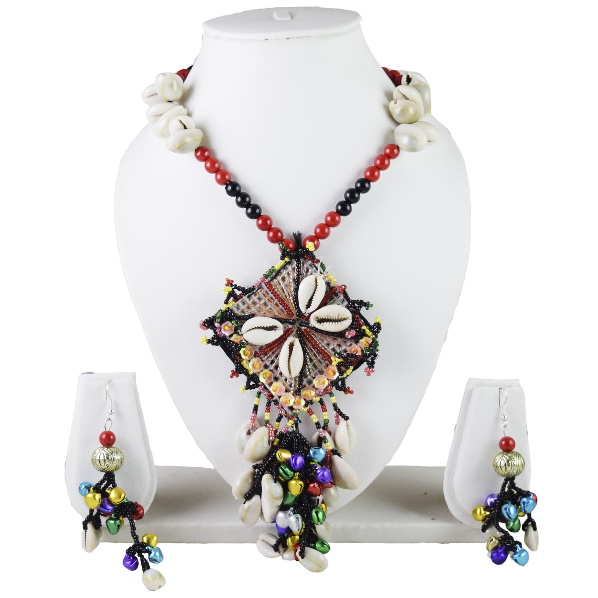 Designer Seashell Necklace For Chaniya Choli