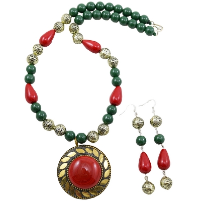 Antique Beads Necklace