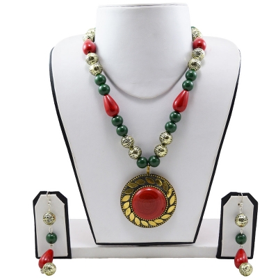 Antique Beads Necklace