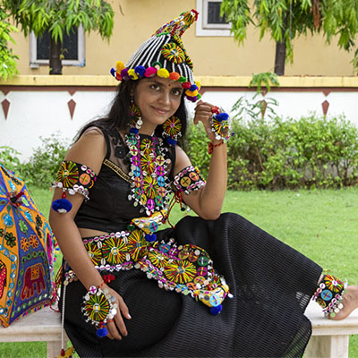 Custom Designed Traditional Outfit for Chaniya choli