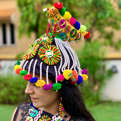 Custom Designed Traditional Outfit for Chaniya choli