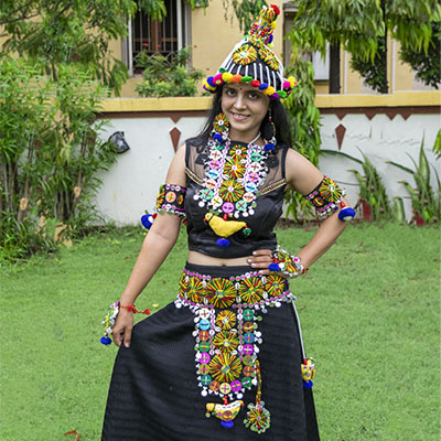 Custom Designed Traditional Outfit for Chaniya choli