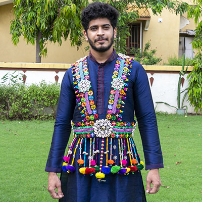 Designer Jeko Moti Full Set for Chaniya Choli