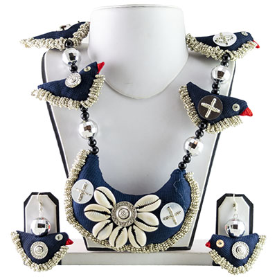 Sea Shell Designer Necklace for Chaniya Choli