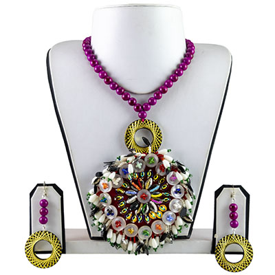 Designer Beads Handmade Necklace for Chaniya Choli