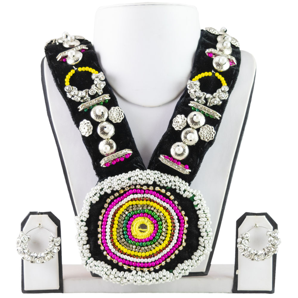Multi Color Beads Designer Handmade Necklace Set