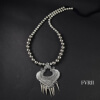 Silver Oxidised Necklace