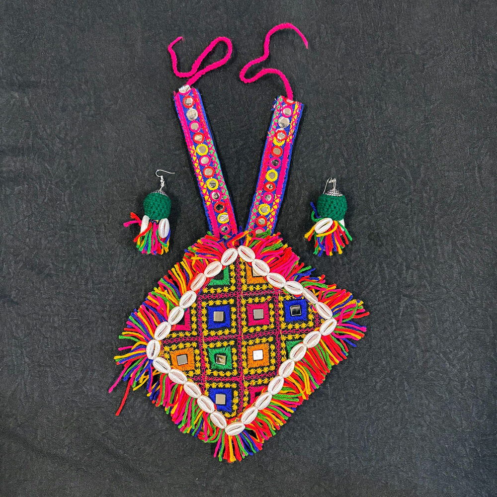 Kutchi Necklace Set Navratri Garba Jewellery