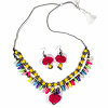 Yellow Beads Designer Sea Shell Necklace
