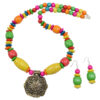 wooden beads necklace