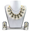 Off White Pearls Necklace Set on Dummy